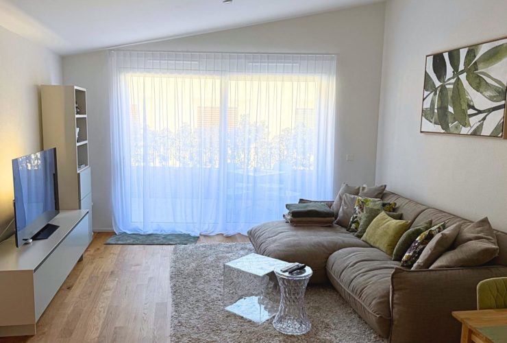 Attique neuf 3.5 pièces de standing – Martigny centre (PPE Coeur de Cité) – Meublé